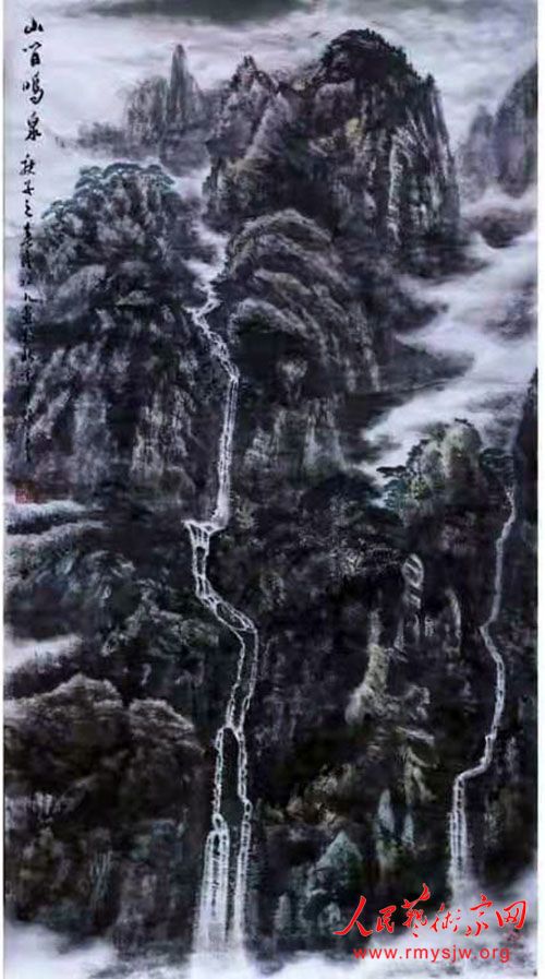 孟兆九山水画作品一览