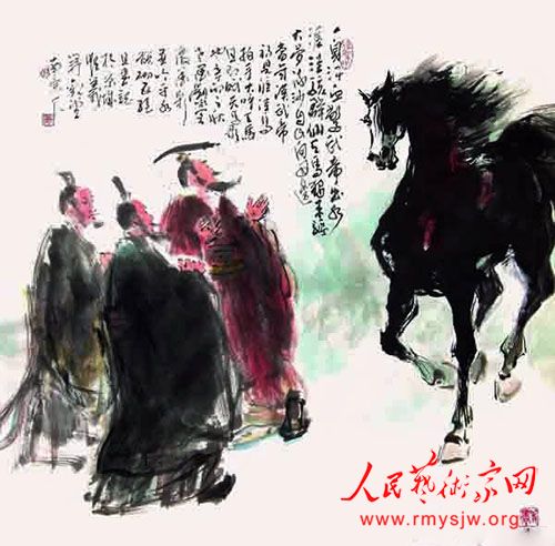 《红装墨相――刘咏阁汗血宝马绘画精粹》出版发行