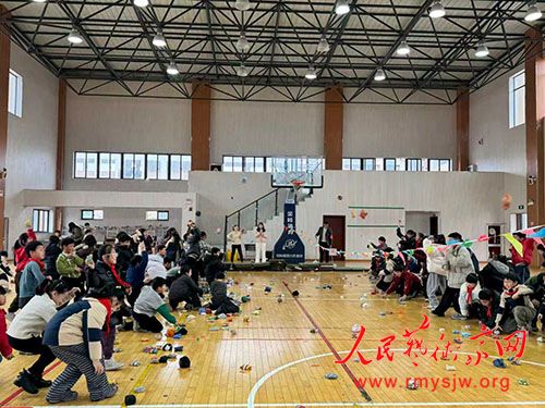 快乐“心”体验:浙江温岭长屿小学开展“沙包大作战”心理健康主题教育活动 快乐“心”体验:浙江温岭长屿小学开展“沙包大作战”心理健康主题教育活动