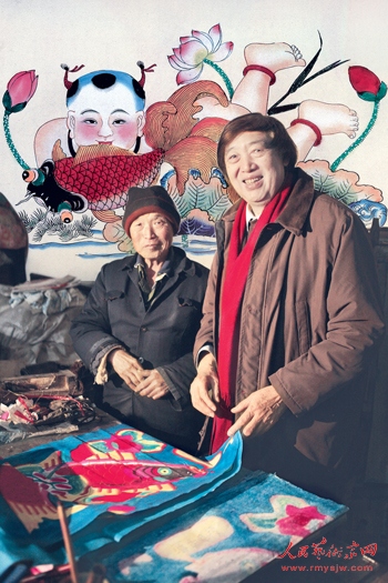 冯骥才：在木版年画老艺人家里的第十个大年 